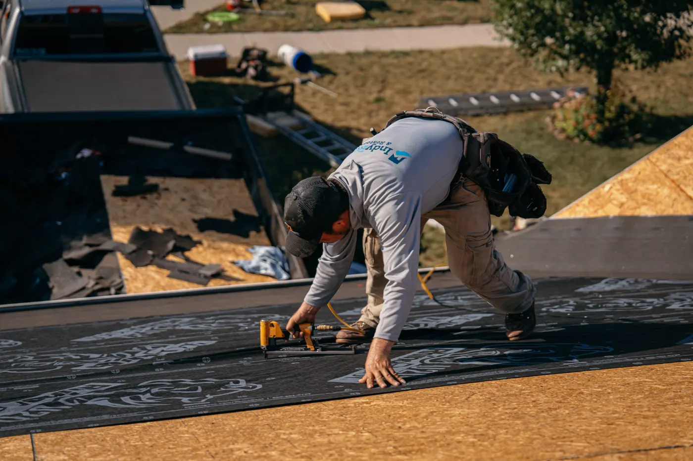 Commercial roof inspection documented in Villages at Grassy Creek